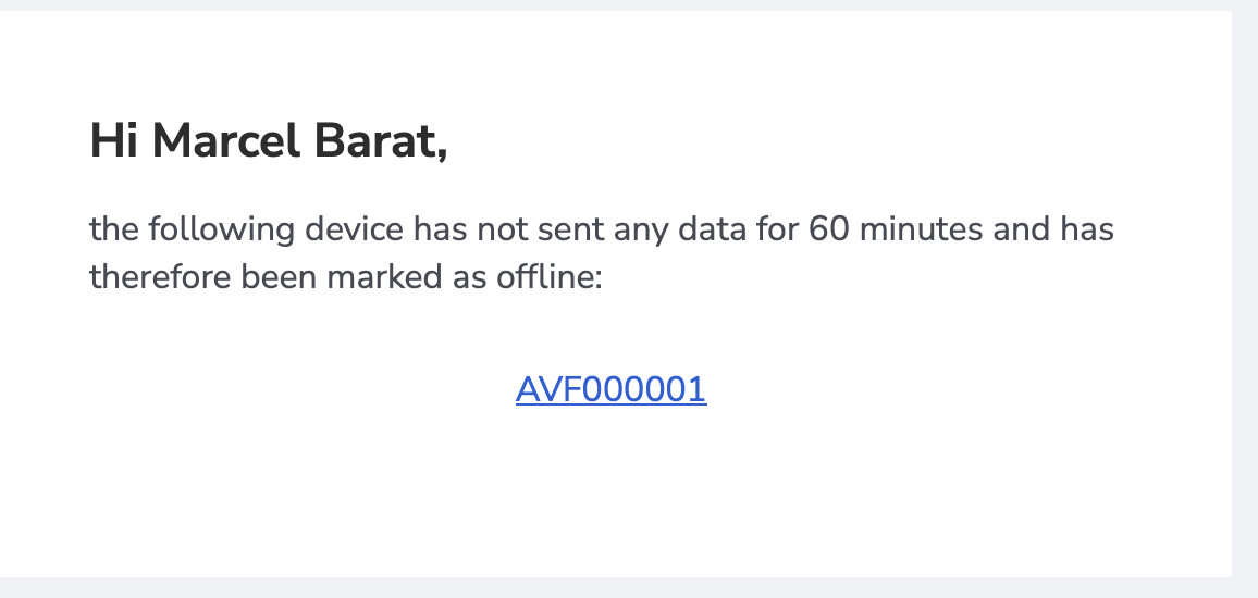 Exemple de notification e-mail
